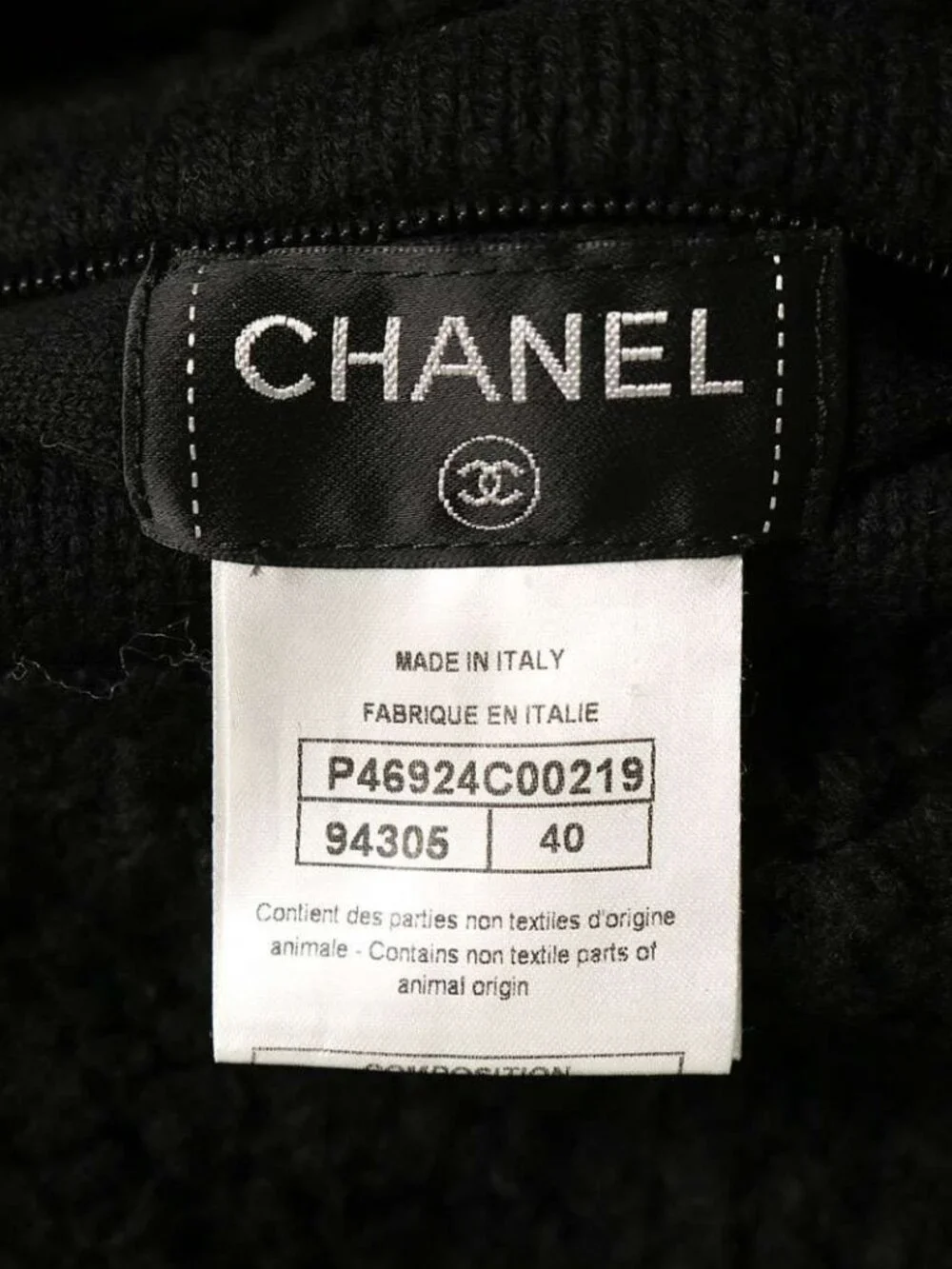 Chanel Shearling Coat 40
